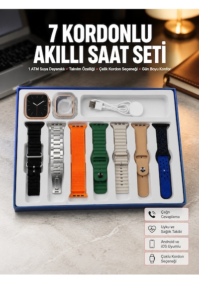 Akıllı Saat Unisex Akıllı Saat Çoklu Kordon Seçeneği Çelik Kordon Plastik Kordon Yeni Nesil