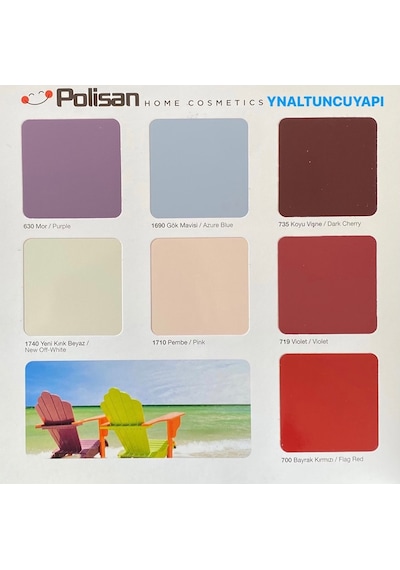 Polisan Primera Yağlı Boya 2,5 Lt Ve 0,75 Seçenekleri Ile