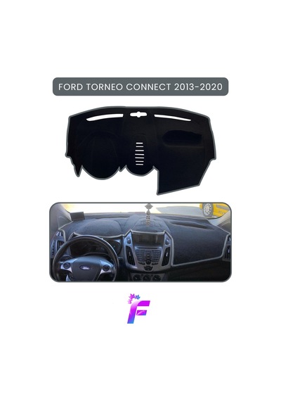 Ford Torneo Connect 2013-2020 Torpido Örtüsü Güneşten Korur Tam Uyum Tc2