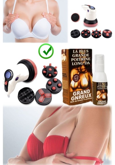 Profesyonel Masaj Aleti + 1 Adet 100 Ml & Toparlayıcı 100 Ml Losyon Spreyi Set Karışık