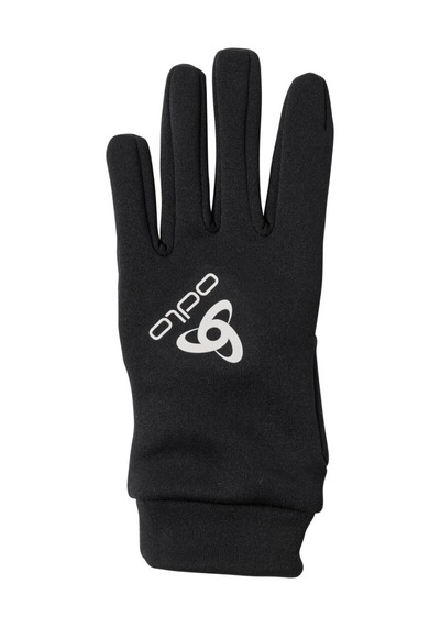 Odlo Stretch Fleece Termal Eldiven Siyah