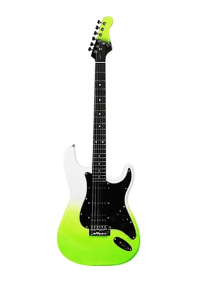 Smıger L-g2 İ6 Wkg Strat Tipi Elektro Gitar Dahili Efektli Whıte Green