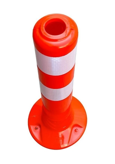 Eko Trafik İleri Trafik Delinatörü 45  x  8 CM Esnek Duba 30 Adet - 3297