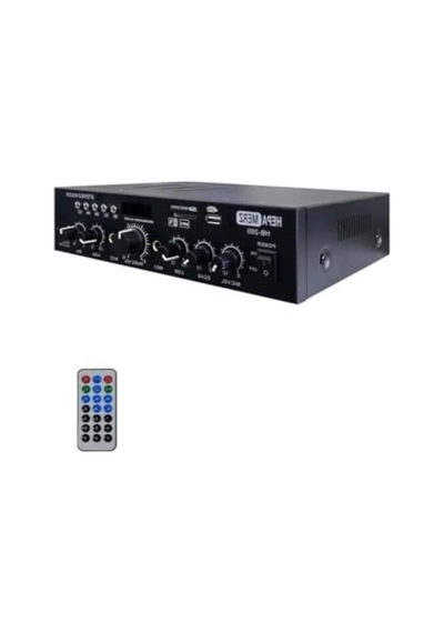 2x100w Bluetooth Usb Amfi - Stereo Mixer 4-8 Ohm
