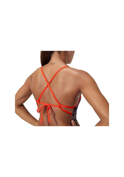 Speedo Alov Digi Tiebk 1pc Af Orange Kadın Yüzücü Mayosu 8-1284118288 Turuncu Turuncu
