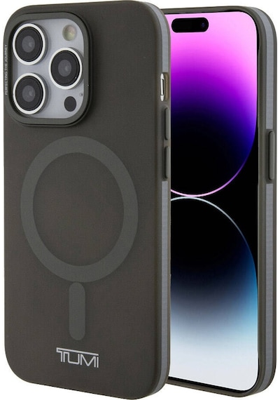 Apple Uyumlu  iPhone 15 Pro Kılıf Tumı Lisanslı Magsafe Şarj Özellikli Buzlu Mat Kapak