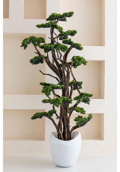 Yapay Büyük Bonsai Ağacı 200 Cm 40 Dal Renkli
