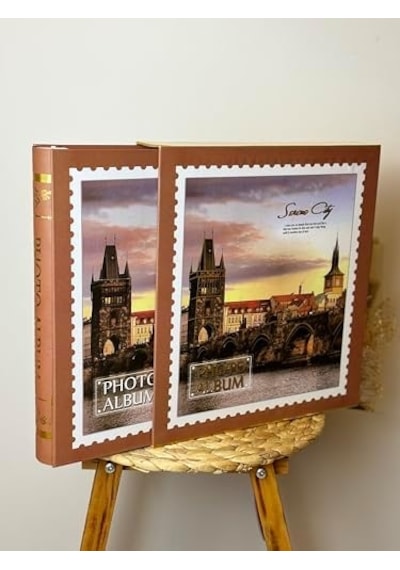 Rs22 Fotoğraf Albümü 10x15cm 500'lük Lüx Desenli Kutulu Yatay Dikey Modeli