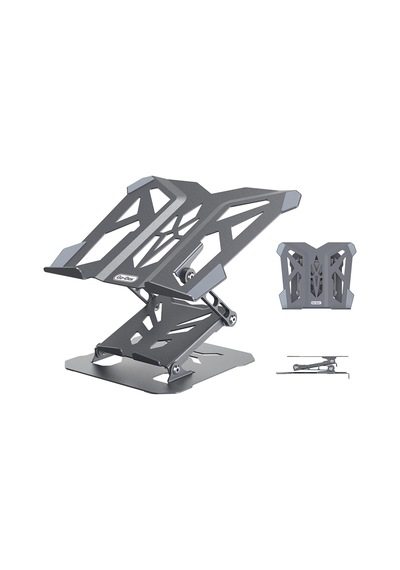 Go Des Gd-hd286 Katlanabilir Ayarlanabilir Laptop Ve Notebook Standı Gri