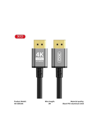 Dp To Dp 4k 3m Data Veri Aktarım Bağlantı Kablosu Gb018a
