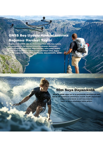 Black Shark GS3 Outdoor Akıllı Saat (İthalatçı Garantili)