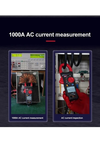 Uni-trend Multimeter Clamp Meter Ut205a+ Ut206a+ Clamp Meter Clamp Current Meter Ammeter 1000v Voltmeter Voltage Frequen