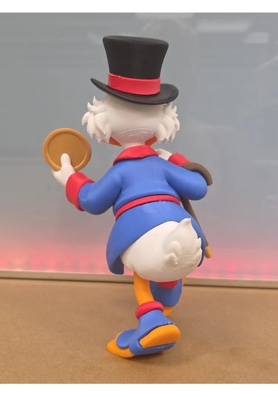Mc.duck Figür 20cm-3d Baskı-kolleksiyonluk Biblo
