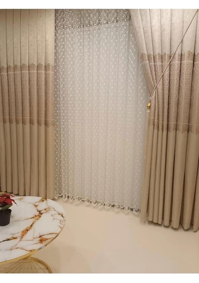 Arora Vizon 1/3 Sık Pileli Fon Perde Apm
