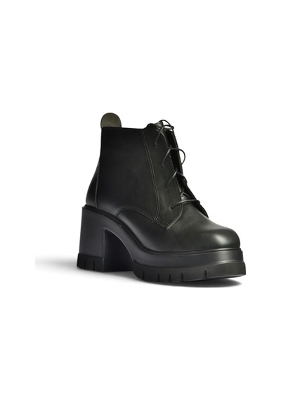 Fox Shoes Z965065909 Siyah Kalın Topuklu Kadın Bot