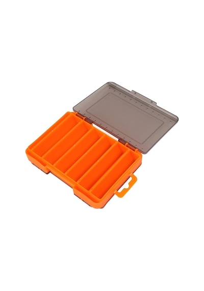 Captain 7218 Sahte Balık Kutusu 10 Gözlü 20x15x4.5cm - Orange