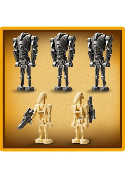 LEGO® Star Wars™ Klon Trooper ve Savaş Droidi Savaş Paketi Seti 75372-7+ Yaratıcı Oyuncak Yapım Seti - 215 Parça