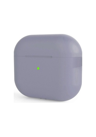 Apple AirPods Uyumlu Pro 2 Zore Standart Silikon Kılıf Lavendery Gray