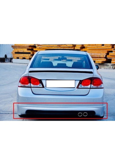 Honda Civic Fd6 Uyumlu Arka Tampon Eki