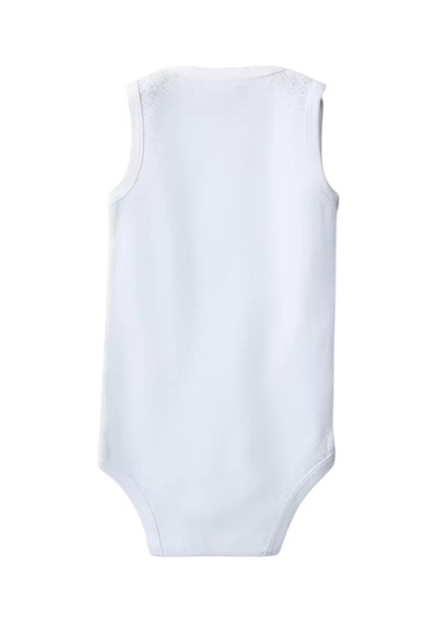Gaye Bebe Beyaz Askılı Body Zıbın 7-12 Yaş Çocuklar İçin 5 Adet Alttan Çıtçıtlı Özel Gereksinimli Çok Renkli