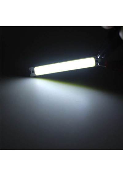 3W 60x8mm Soğuk Beyaz Şerit Led Modül Aluminyum Pcb Cob Şerit Led Floresan Lamba Aydınlatma Işık