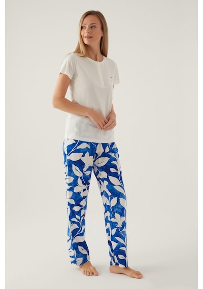 Pierre Cardin 8834 Arm Kadın Kısa Kol Pijama Takımı 001