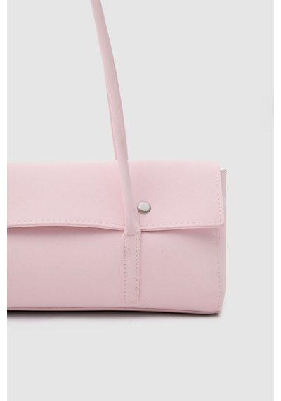 Shule Bags Mari Vintage Baget Çanta Pudra Pembe