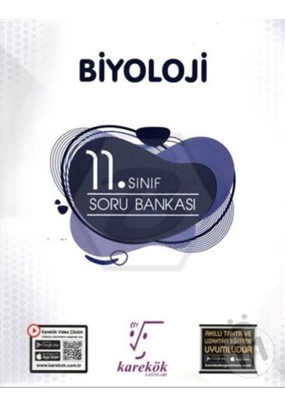 Karekök Yayınları 1 Biyoloji Soru  Bankası