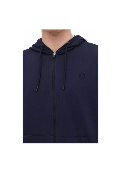 Lumberjack Mb Sn72 Fz Hod 6fx Lacivert Erkek Sweatshirt A102064454 Lacivert