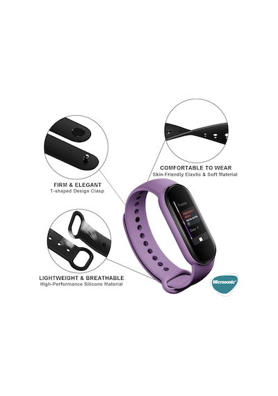 Microsonic Xiaomi Mi Band 7 Silikon Kordon
