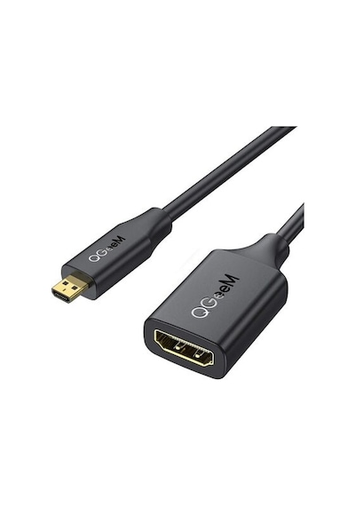 Lexroo Qg-hd21 Micro Hdmı Kablo - Siyah