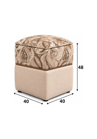 Şahzar Premium Desenli Kare Puf 40x40x48 Cm Lüks Dekoratif Puf, Paisley Desenli, Gold Boncuk Detaylı Çok Amaçlı Puf Ekru Desenli - 936695820 Ekru Desenli Şahzar Premium Desenli Kare Puf 40x40x48 Cm Lüks Dekoratif Puf, Paisley Desenli, Gold Boncuk Detaylı Çok Amaçlı Puf Ekru Desenli - 936695820 Ekru Desenli