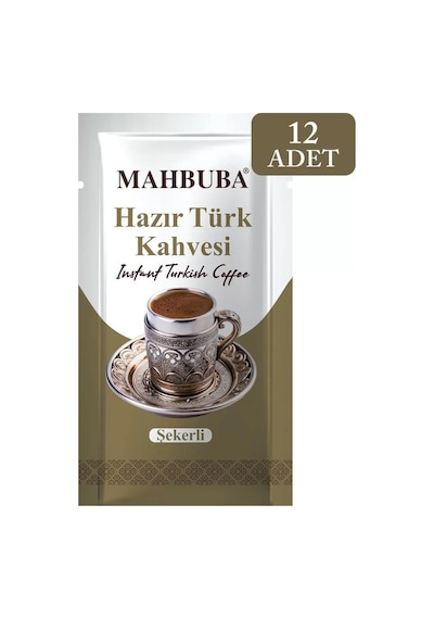 Mahbuba Şekerli Hazır Türk Kahvesi 12 9 Gr
