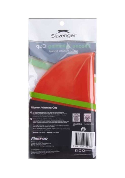Yüzücü Bonesi Silikon Sn00 Red Opp Bag Kırmızı