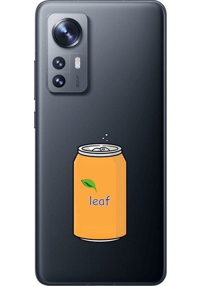 Xiaomi Mi 12 Uyumlu Şeffaf Kılıf Fast Food 3 Tasarımlı