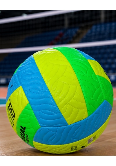 Renkli Voleybol Topu Dayanıklı Dikişli Antrenman Ve Maç Topu - Lisinya Yeşil