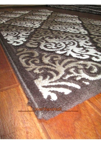 Serisonu Halı Bianco 5425Bkahve 80X150Cm