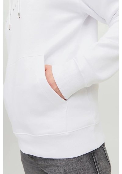 Jack & Jones Jack&jones Jjestar Jj Sweat Hood Noos Beyaz 001