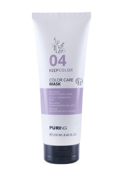 Purıng 04 Keepcolor Boyalı Saçlar İçin Keten Tohumu & E Vitaminli Renk Koruyucu Saç Maskesi 250ml