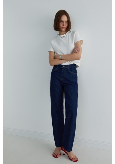 Suud Collection Ekru Comfy Basic Tişört