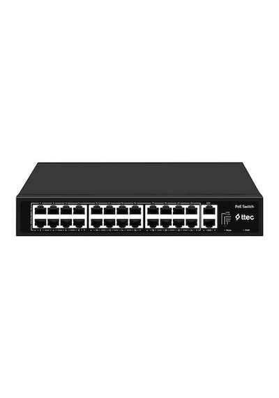 Ttec 26300PG 24 Portlu 10/100 Fast Ethernet Tak Çalıştır Switch