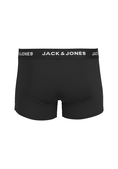 Jack & Jones Erkek Mikrofiber 3'lü Boxer Paketi - Base - 12204876 Black