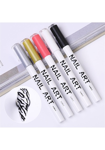 Nail Art Çizim Kalemi Kırmızı 53542-5