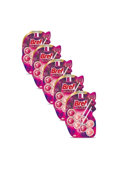 Bref WC Deluxe Duopack Katı Tuvalet Bloğu Manolya 5 x 2'li Paket