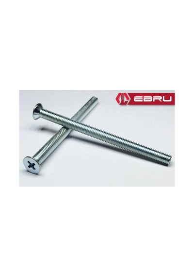 Yhb Göbek Kilit, Barel Vidası M5x80 - 100 Adet Çok Renkli