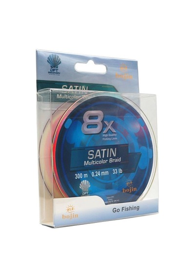 DFT Bojin 8X Satin M.Color İp Misina 0.24 mm 300 m