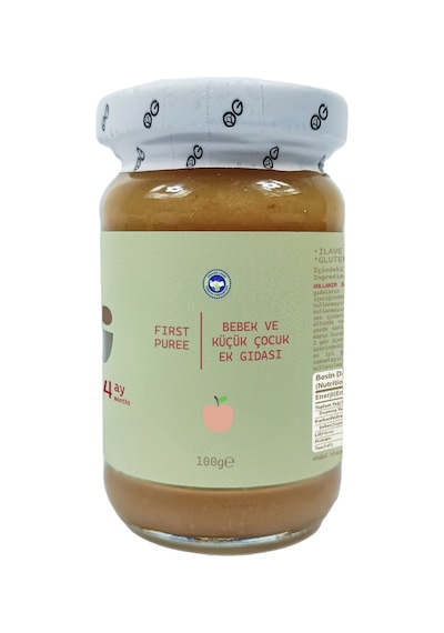Organik Elma Püresi 100 Gr