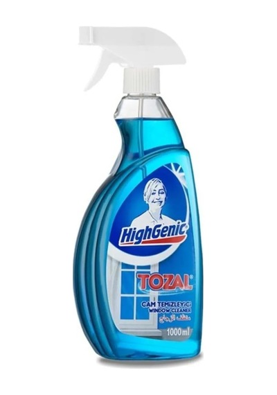 Highgenic Tozal Cam Temizleyici, 1000 Mililitre 0.75 LT - 2.5 LT - 12 KG