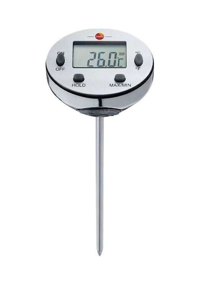 Testo 0560-1113 Su Geçirmez Paslanmaz Mini Termometre