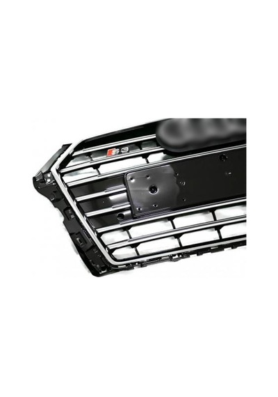 Audi A3 S3 2016-2020 Kromlu Siyah Panjur